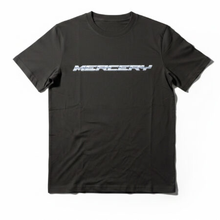 Chrome Text Logo Tee