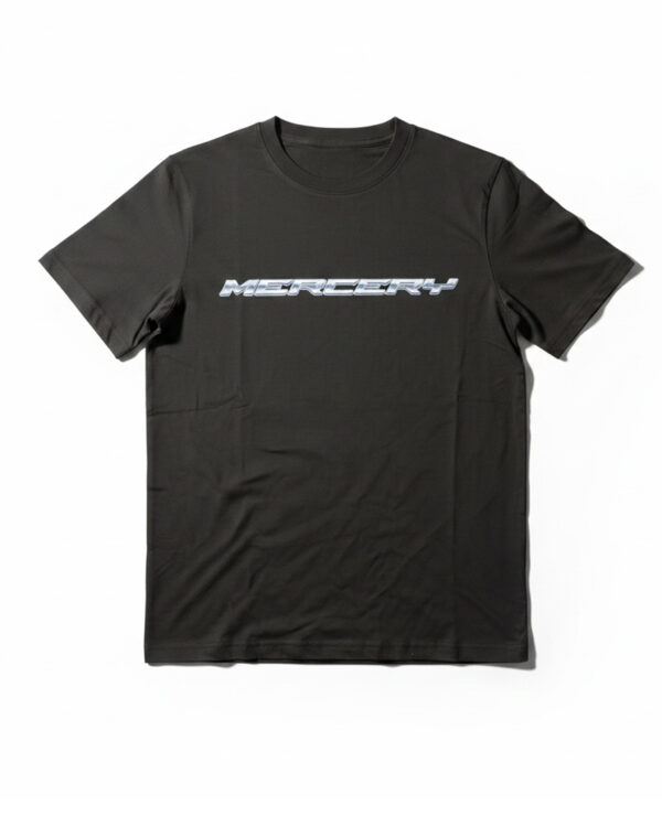 Chrome Text Logo Tee